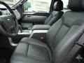 Raptor Black Leather/Cloth Interior Photo for 2012 Ford F150 #68035661