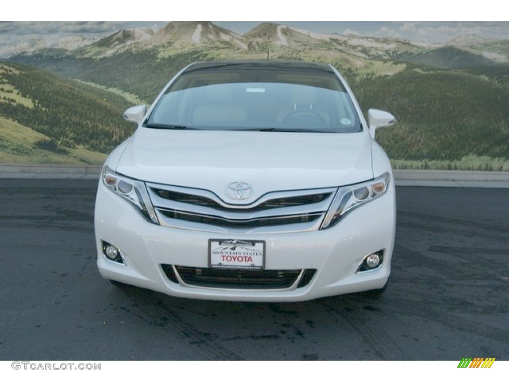 2013 Venza Limited AWD - Blizzard White Pearl / Ivory photo #3