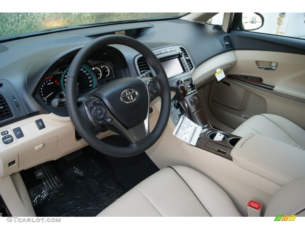 Ivory Interior 2013 Toyota Venza XLE AWD Photo #68035769