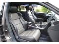 Ebony/Silver Front Seat Photo for 2007 Acura TL #68035835