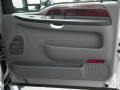 Medium Flint 2006 Ford F350 Super Duty Lariat Crew Cab Dually Door Panel
