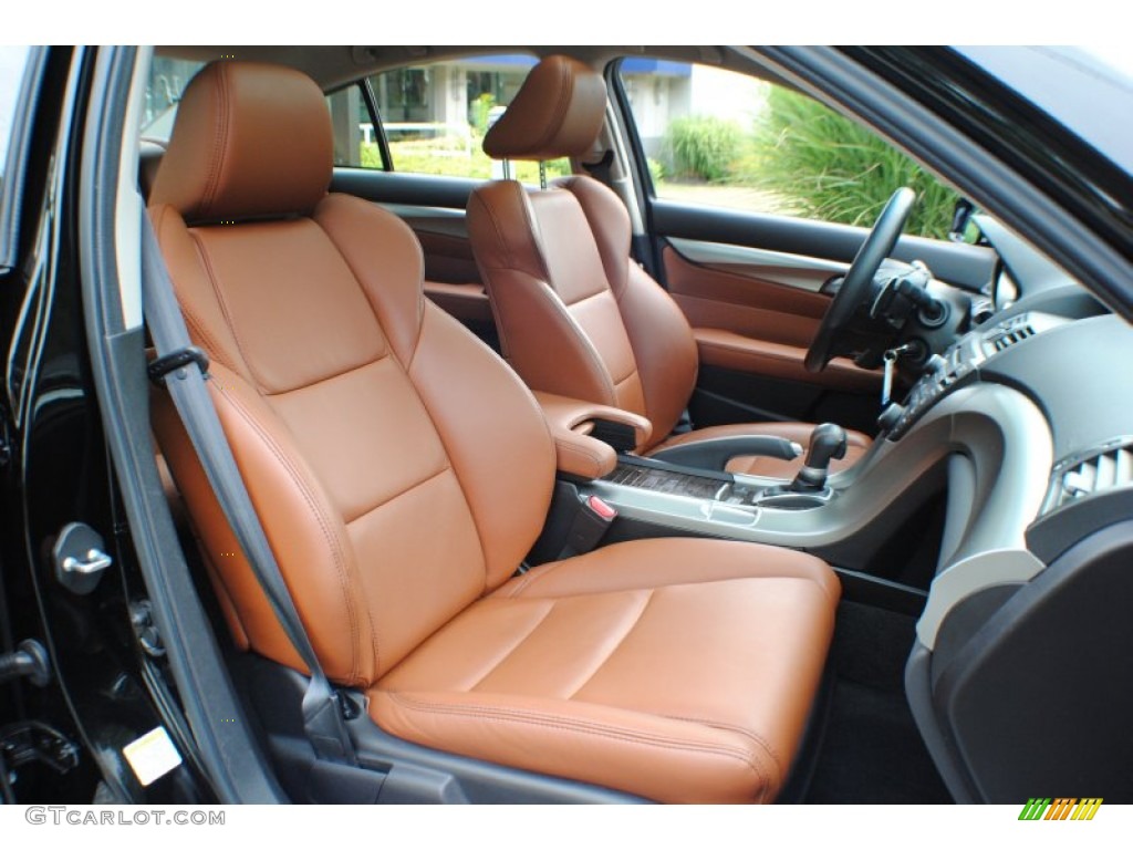 Umber Brown Interior 2010 Acura TL 3.7 SH-AWD Photo #68035991