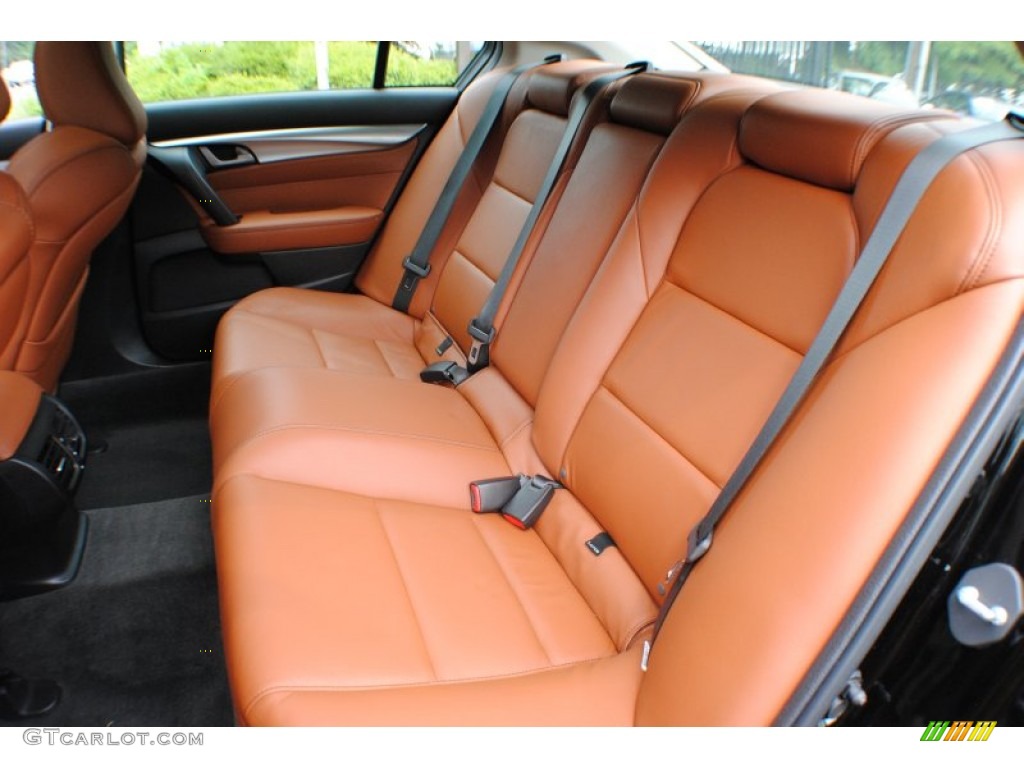 Umber Brown Interior 2010 Acura TL 3.7 SH-AWD Photo #68036048
