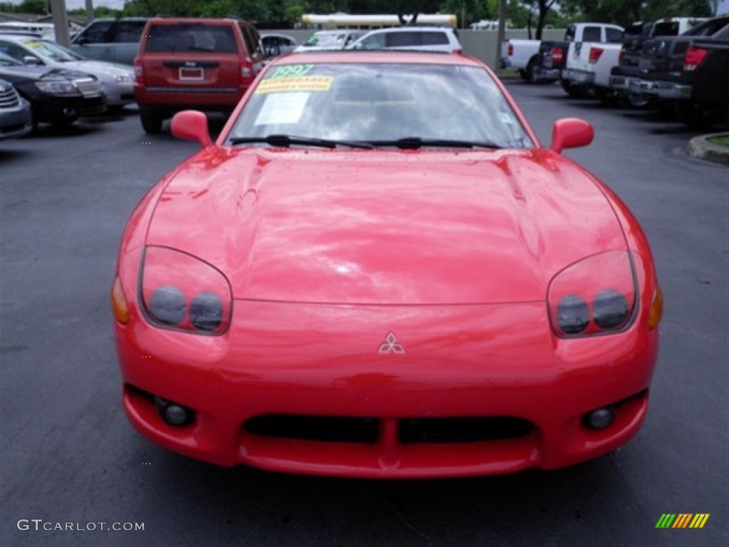 1997 3000GT VR-4 Turbo - Caracas Red / Tan photo #5