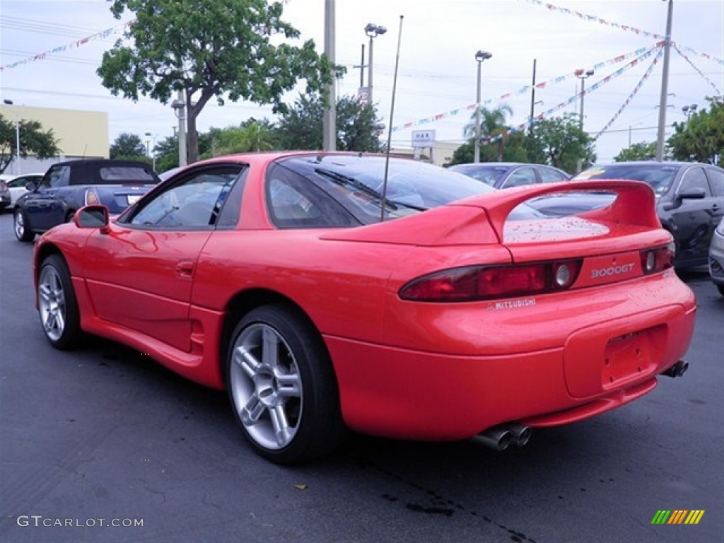 1997 3000GT VR-4 Turbo - Caracas Red / Tan photo #10