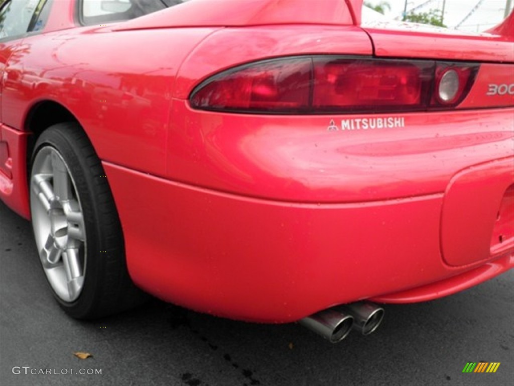 1997 3000GT VR-4 Turbo - Caracas Red / Tan photo #11