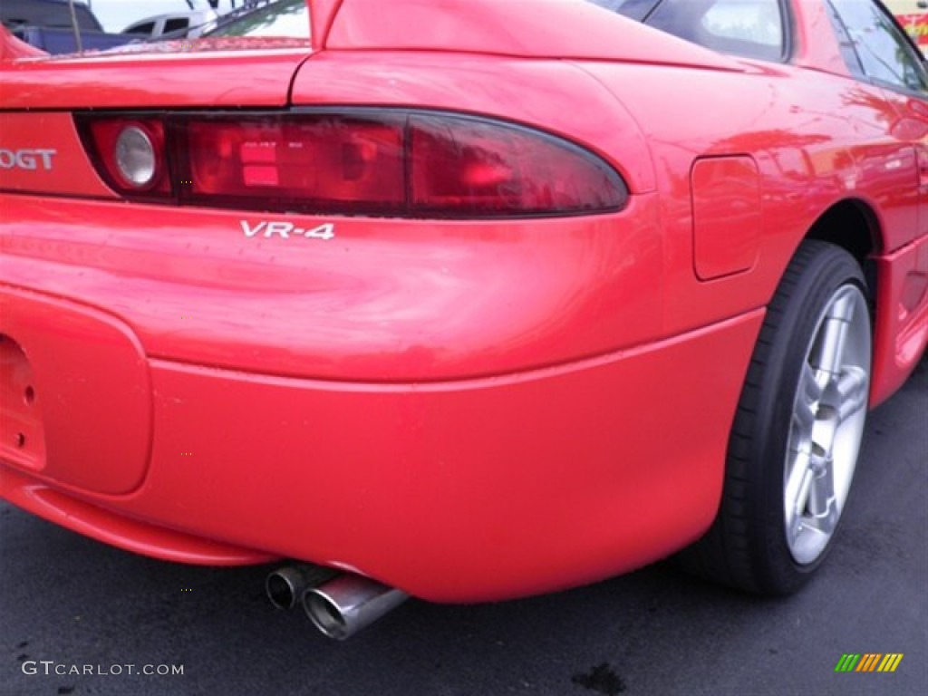 1997 3000GT VR-4 Turbo - Caracas Red / Tan photo #14
