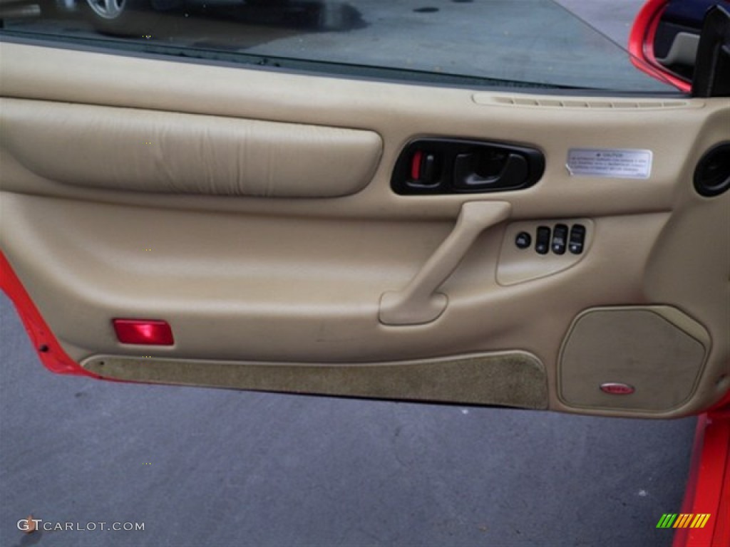 1997 Mitsubishi 3000GT VR-4 Turbo Tan Door Panel Photo #68036987