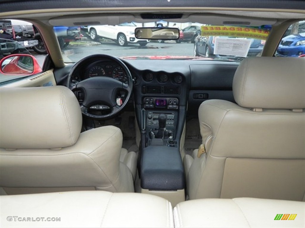 1997 3000GT VR-4 Turbo - Caracas Red / Tan photo #33