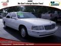 1999 Cotillion White Cadillac DeVille Sedan  photo #1