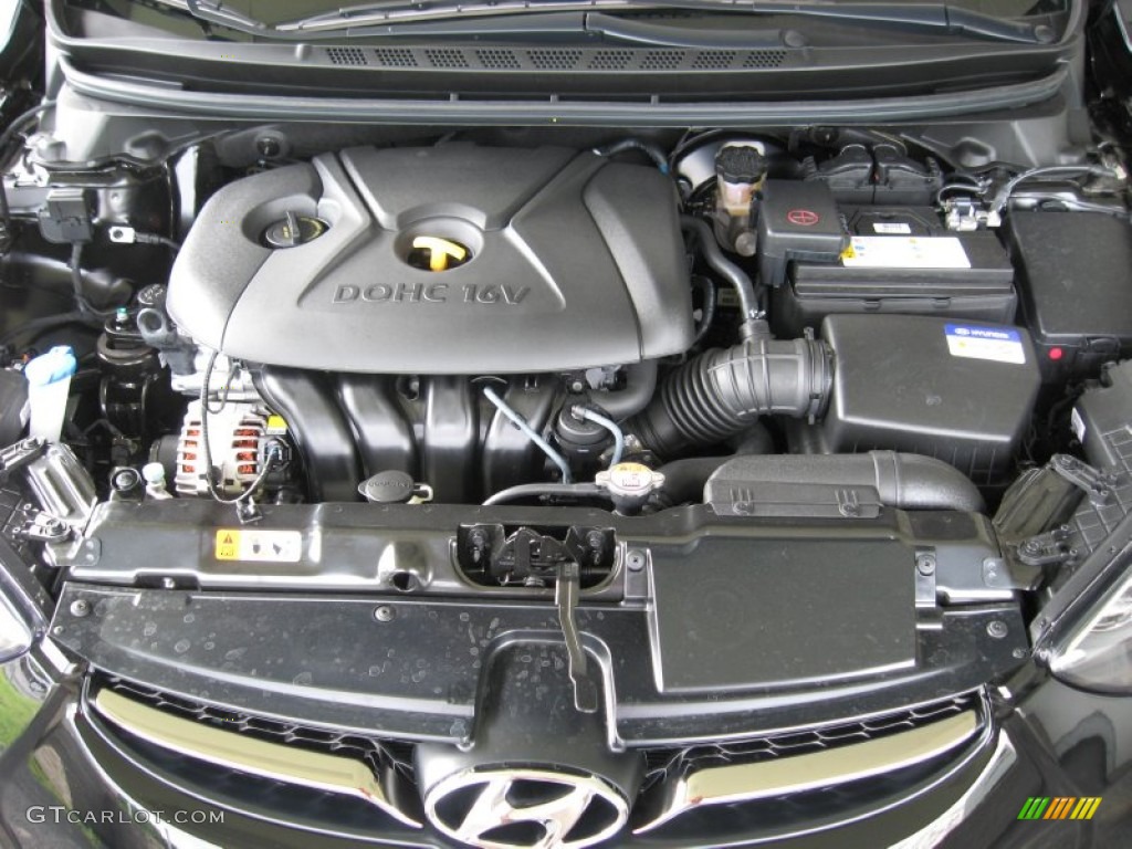 2013 Elantra Limited - Black / Beige photo #10
