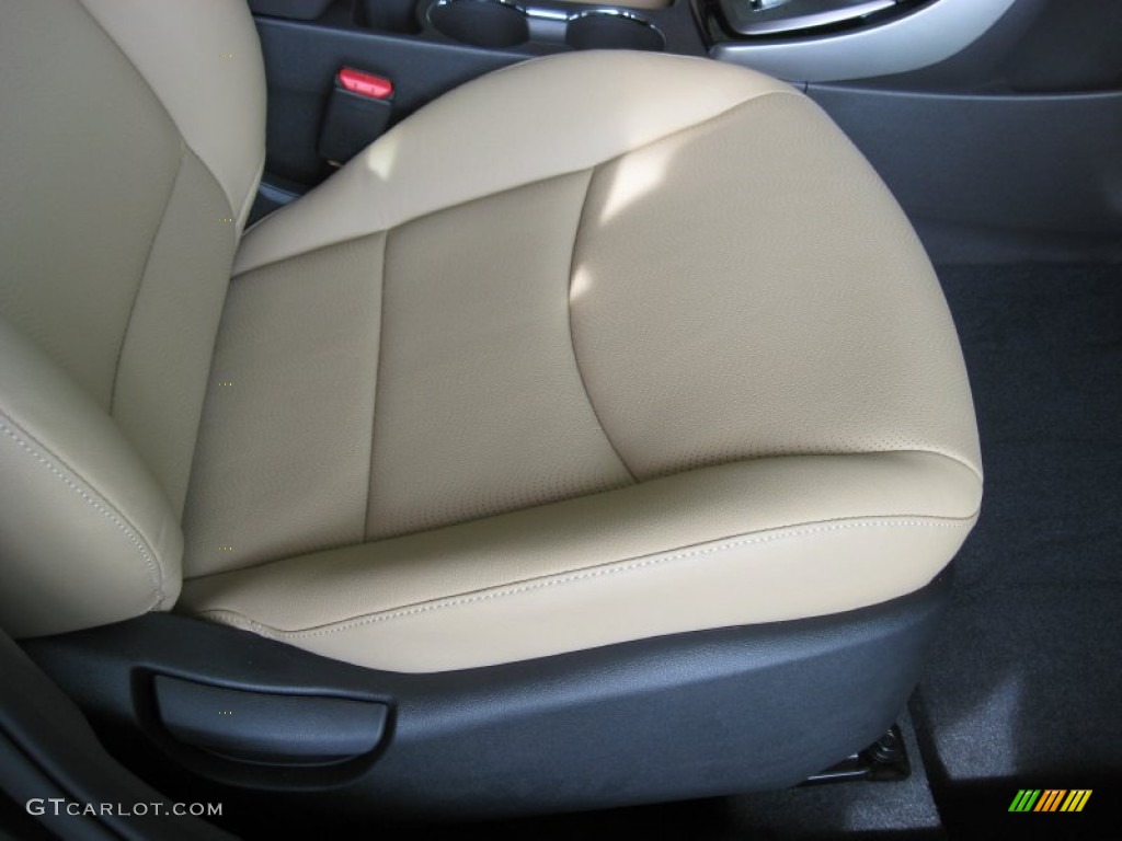 2013 Elantra Limited - Black / Beige photo #21