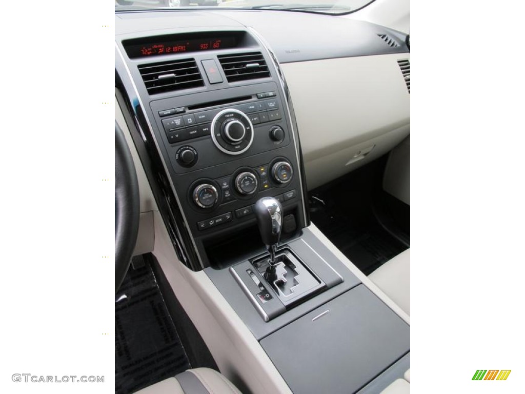 2010 CX-9 Touring - Crystal White Pearl Mica / Sand photo #13