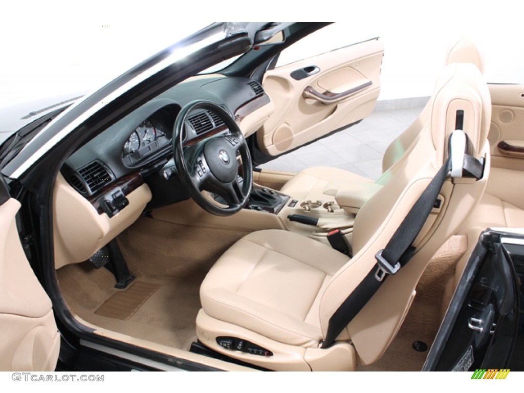 2002 3 Series 325i Convertible - Jet Black / Tan photo #16