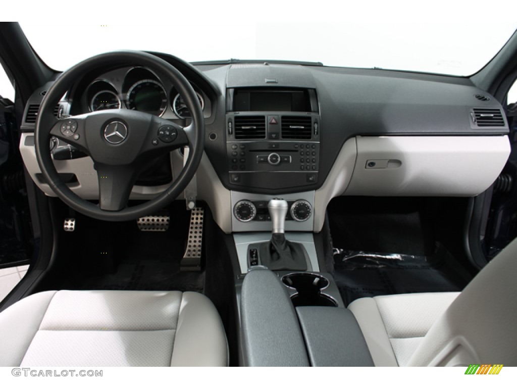 2010 C 300 Sport 4Matic - Capri Blue Metallic / Grey/Black photo #6