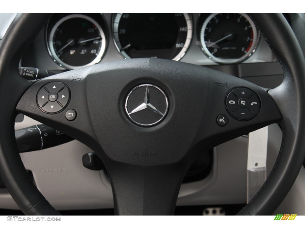 2010 C 300 Sport 4Matic - Capri Blue Metallic / Grey/Black photo #8