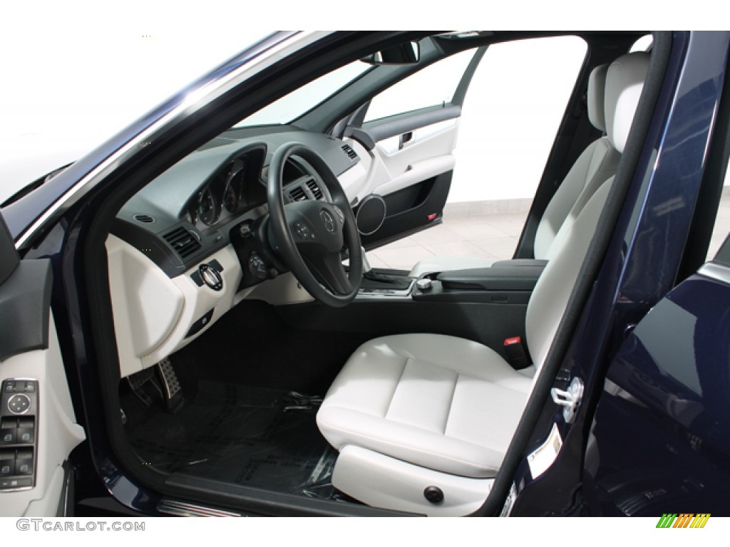 2010 C 300 Sport 4Matic - Capri Blue Metallic / Grey/Black photo #18