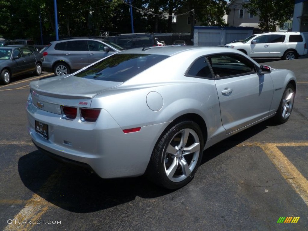 2010 Camaro LT/RS Coupe - Silver Ice Metallic / Black photo #6