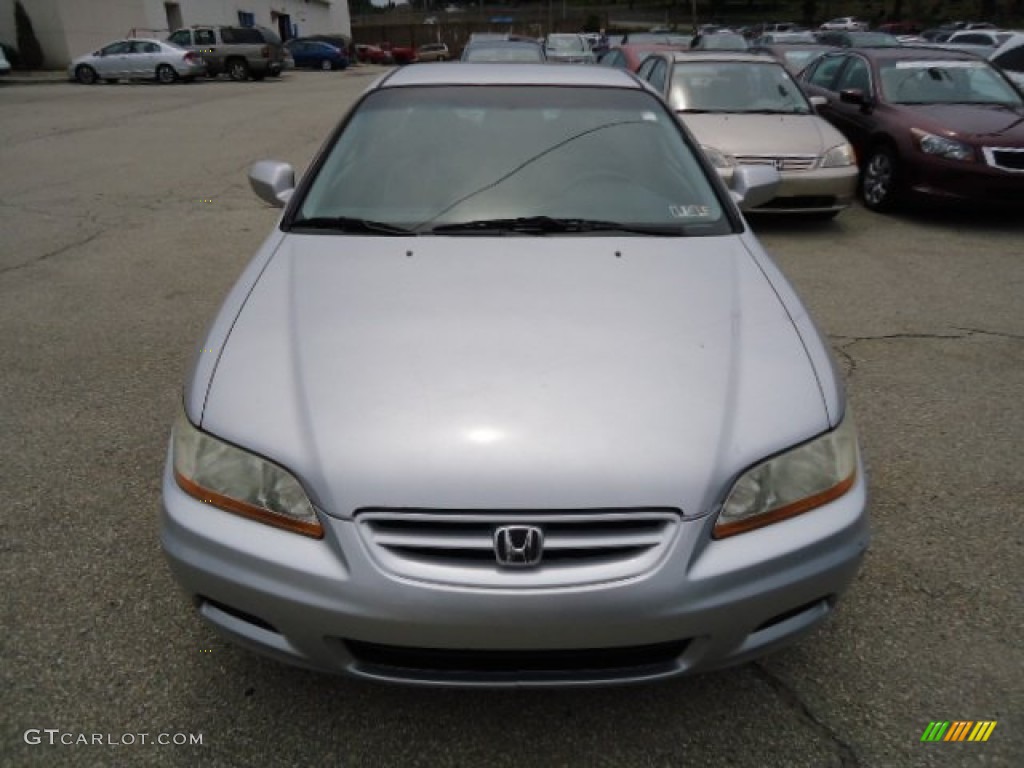 2001 Accord LX Coupe - Satin Silver Metallic / Charcoal photo #7