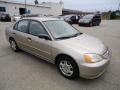 2001 Titanium Metallic Honda Civic LX Sedan  photo #6