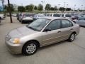 2001 Titanium Metallic Honda Civic LX Sedan  photo #8