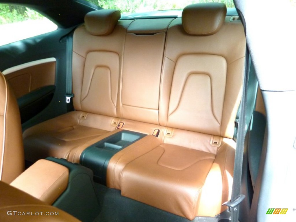 Cinnamon Brown Interior 2010 Audi A5 2.0T quattro Coupe Photo #68041850