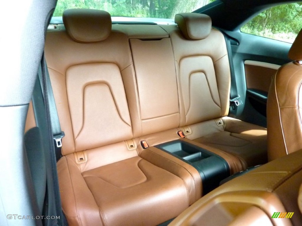 Cinnamon Brown Interior 2010 Audi A5 2.0T quattro Coupe Photo #68041853