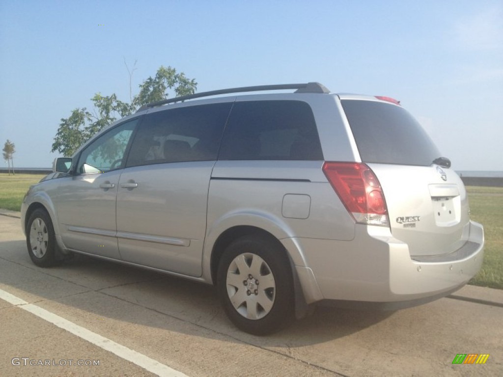 2005 Quest 3.5 SL - Silver Mist Metallic / Gray photo #7