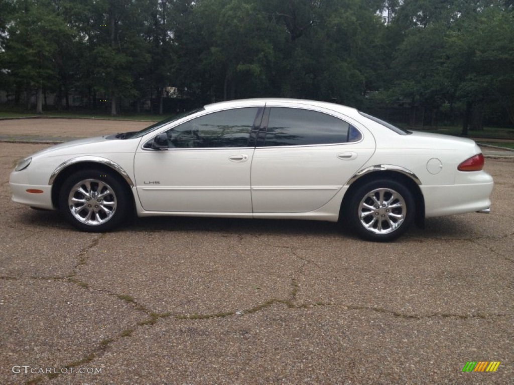 Stone White 2000 Chrysler LHS Standard LHS Model Exterior Photo #68044513