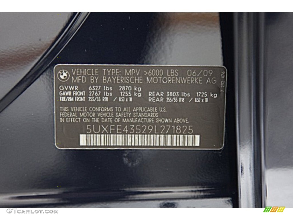 2009 X5 xDrive30i - Monaco Blue Metallic / Grey Nevada Leather photo #15