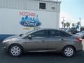 2012 Sterling Grey Metallic Ford Focus SE Sedan  photo #2