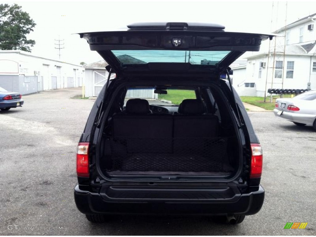 2002 QX4 4x4 - Black Obsidian / Graphite photo #14