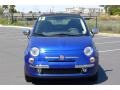 2012 Azzurro (Blue) Fiat 500 c cabrio Lounge  photo #2