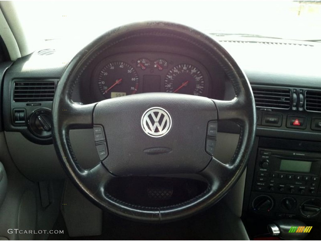 2002 Jetta GLS 1.8T Sedan - Reflex Silver Metallic / Black photo #22