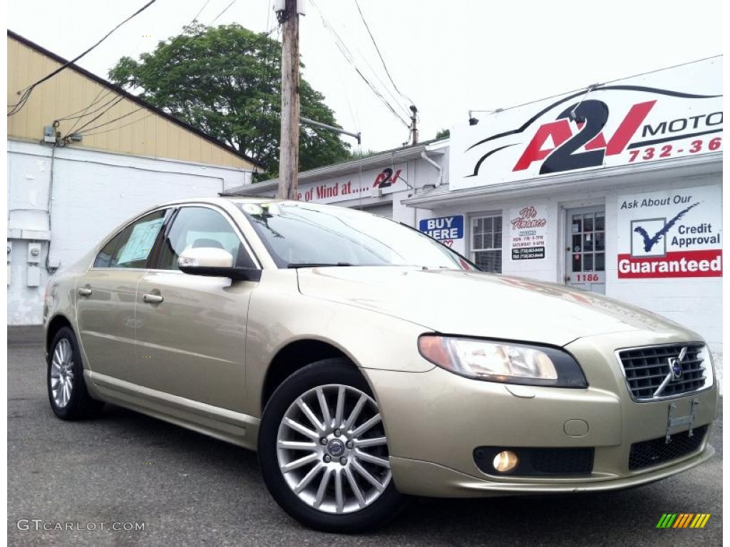 2007 S80 3.2 - Shimmer Gold Metallic / Sandstone Beige photo #1