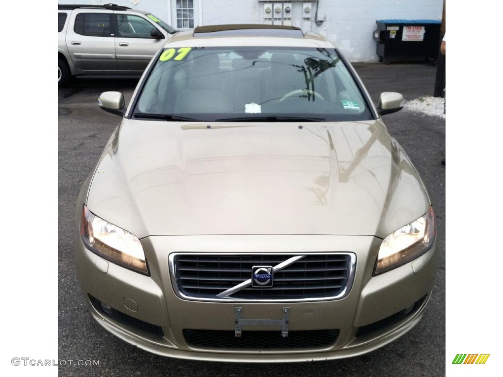 2007 S80 3.2 - Shimmer Gold Metallic / Sandstone Beige photo #2
