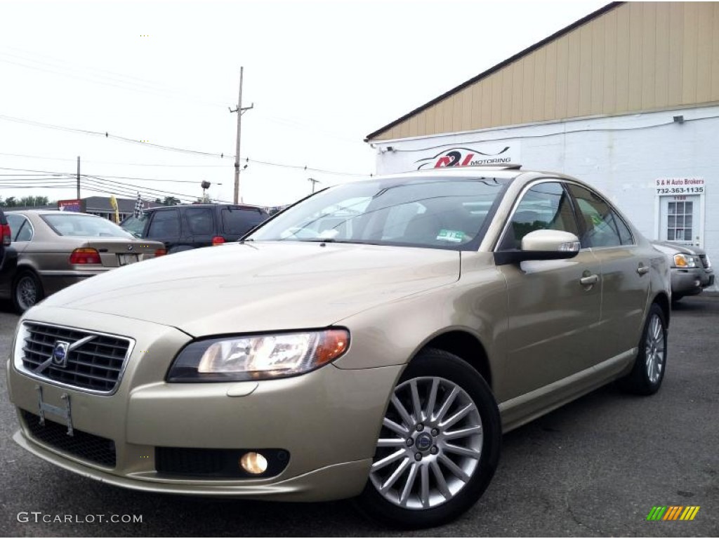 2007 S80 3.2 - Shimmer Gold Metallic / Sandstone Beige photo #3