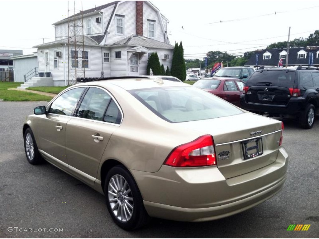 2007 S80 3.2 - Shimmer Gold Metallic / Sandstone Beige photo #5