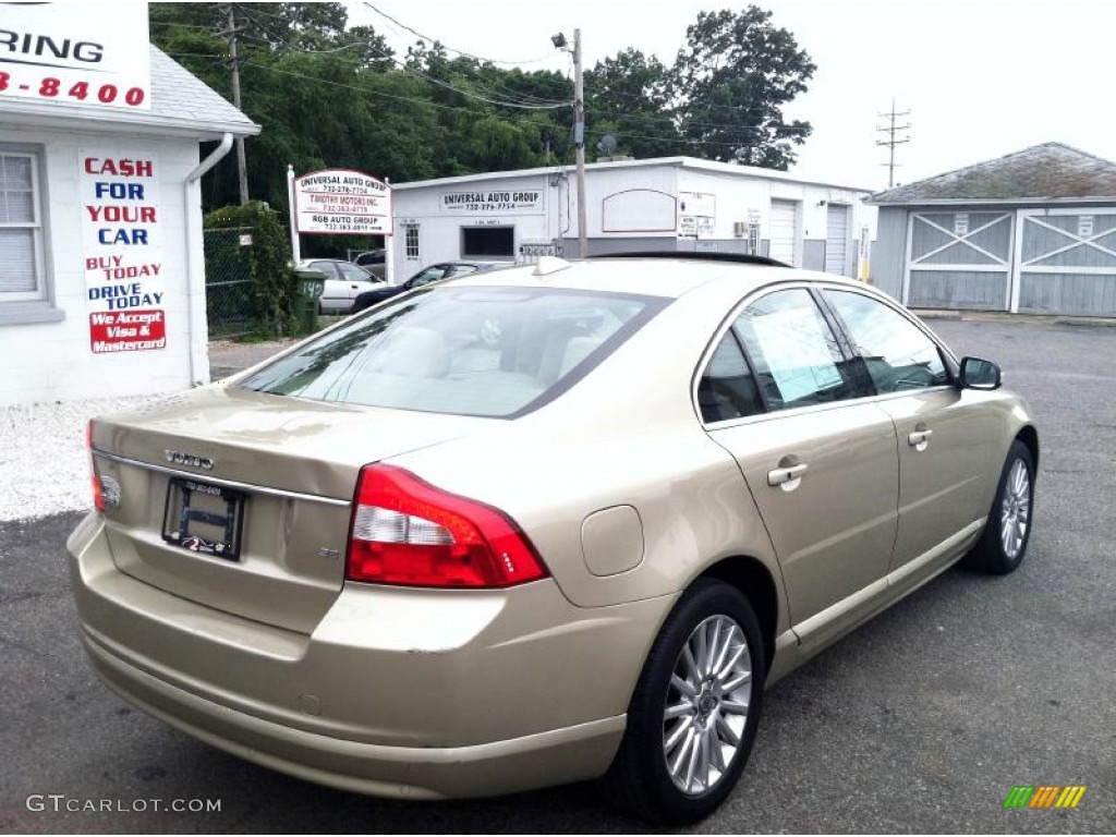 2007 S80 3.2 - Shimmer Gold Metallic / Sandstone Beige photo #7