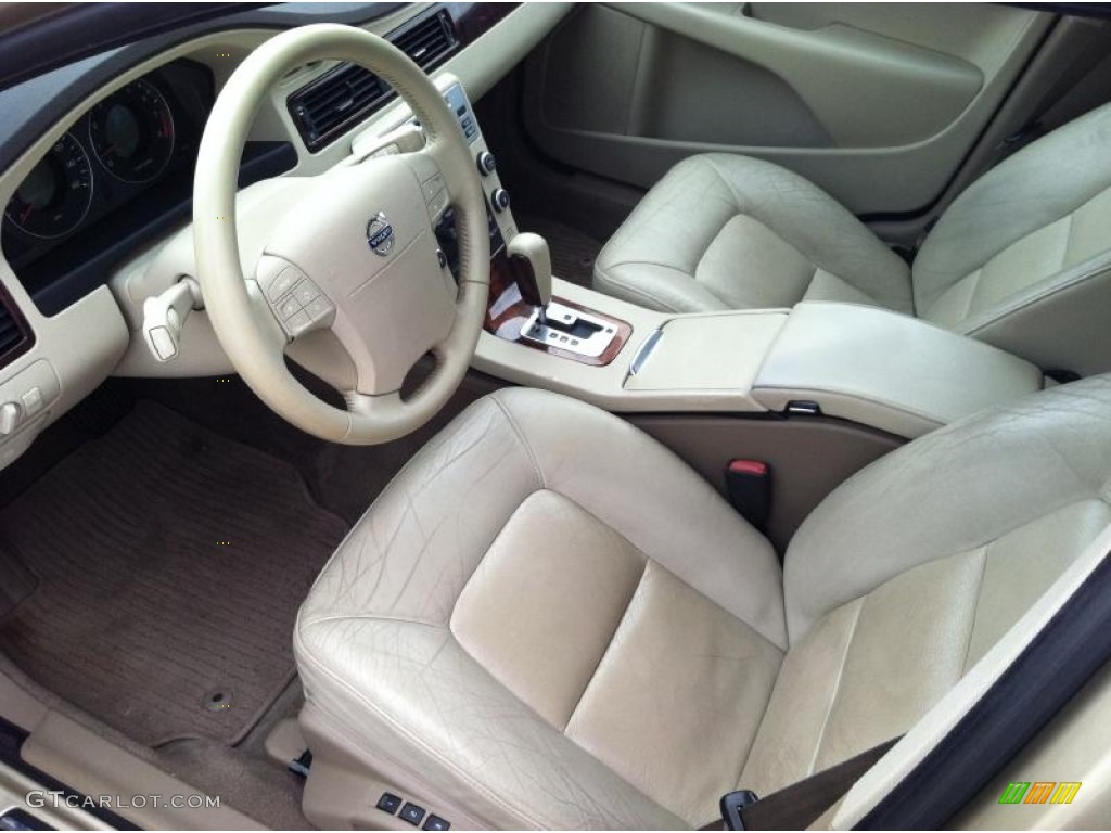 2007 S80 3.2 - Shimmer Gold Metallic / Sandstone Beige photo #16