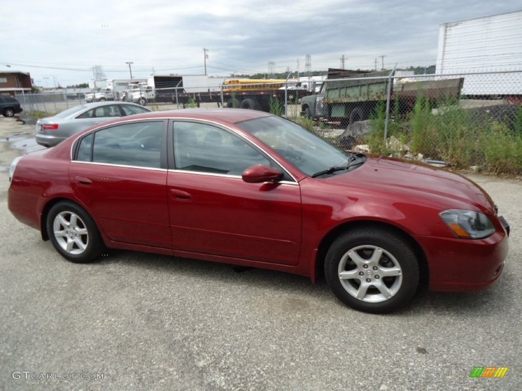2006 Altima 2.5 S Special Edition - Code Red Metallic / Charcoal photo #4