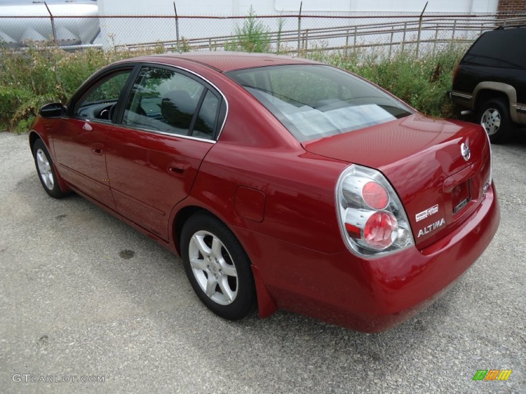 2006 Altima 2.5 S Special Edition - Code Red Metallic / Charcoal photo #8