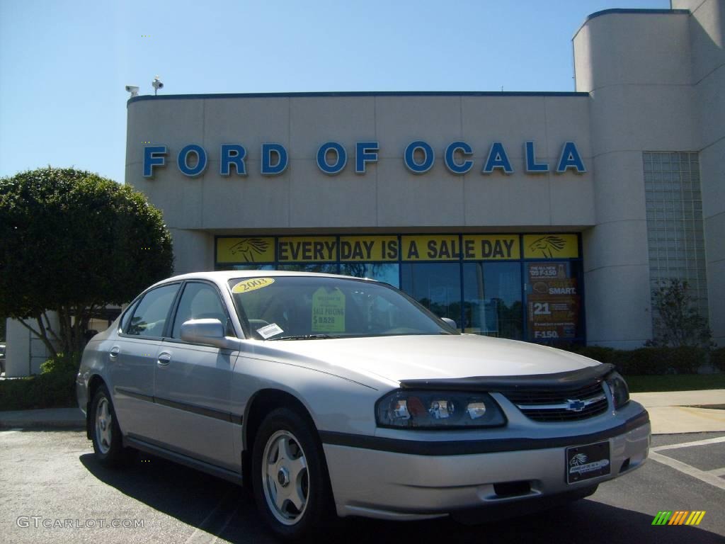 2003 Impala  - Galaxy Silver Metallic / Medium Gray photo #1