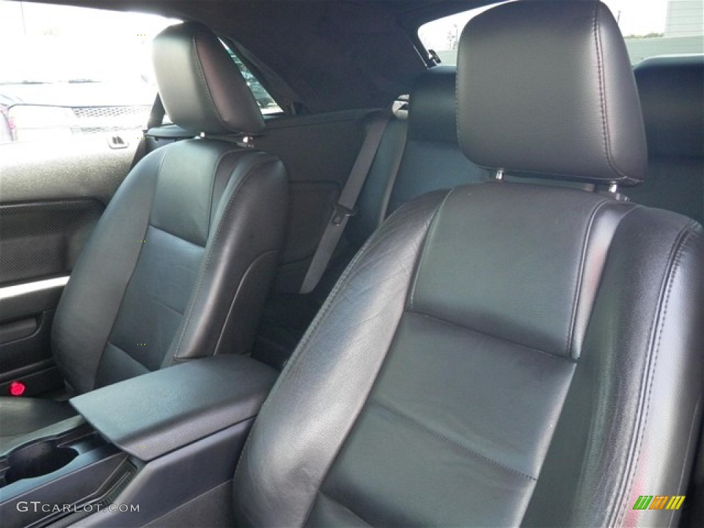 2007 Mustang V6 Premium Convertible - Black / Dark Charcoal photo #38
