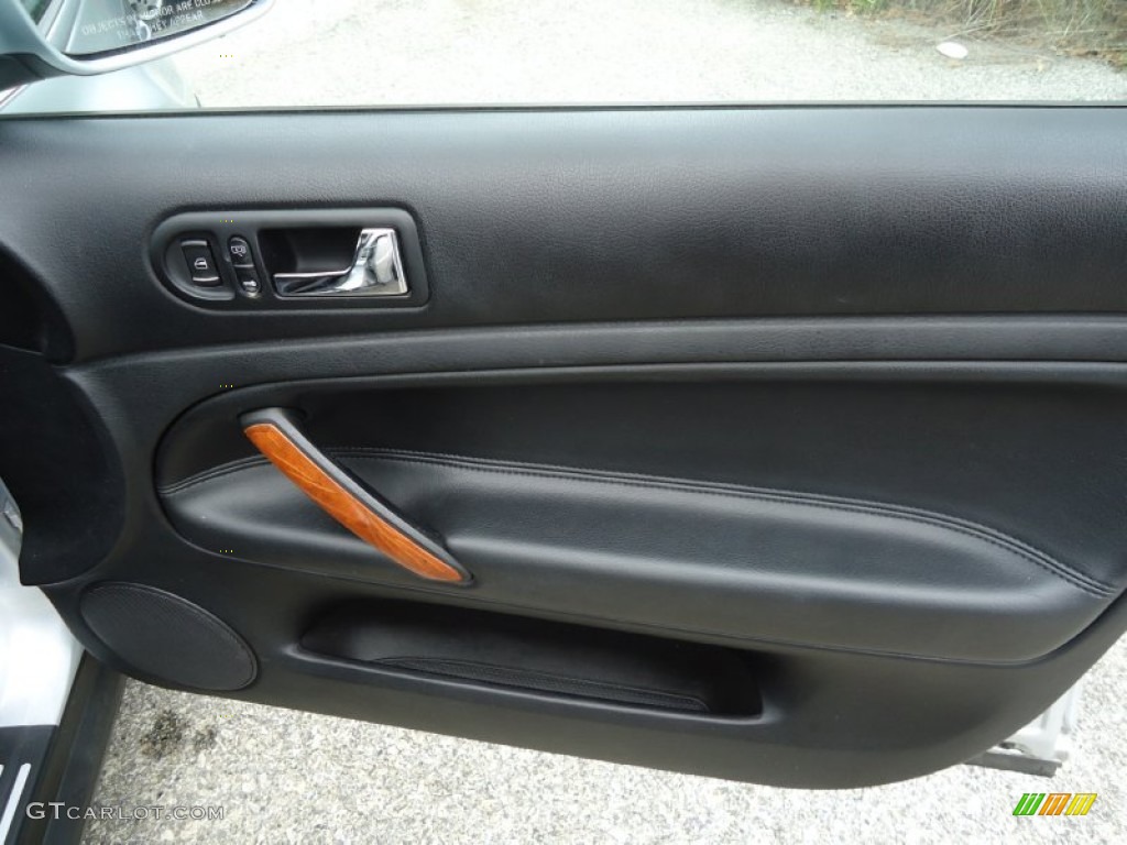 2003 Volkswagen Passat GLX 4Motion Wagon Black Door Panel Photo #68047648
