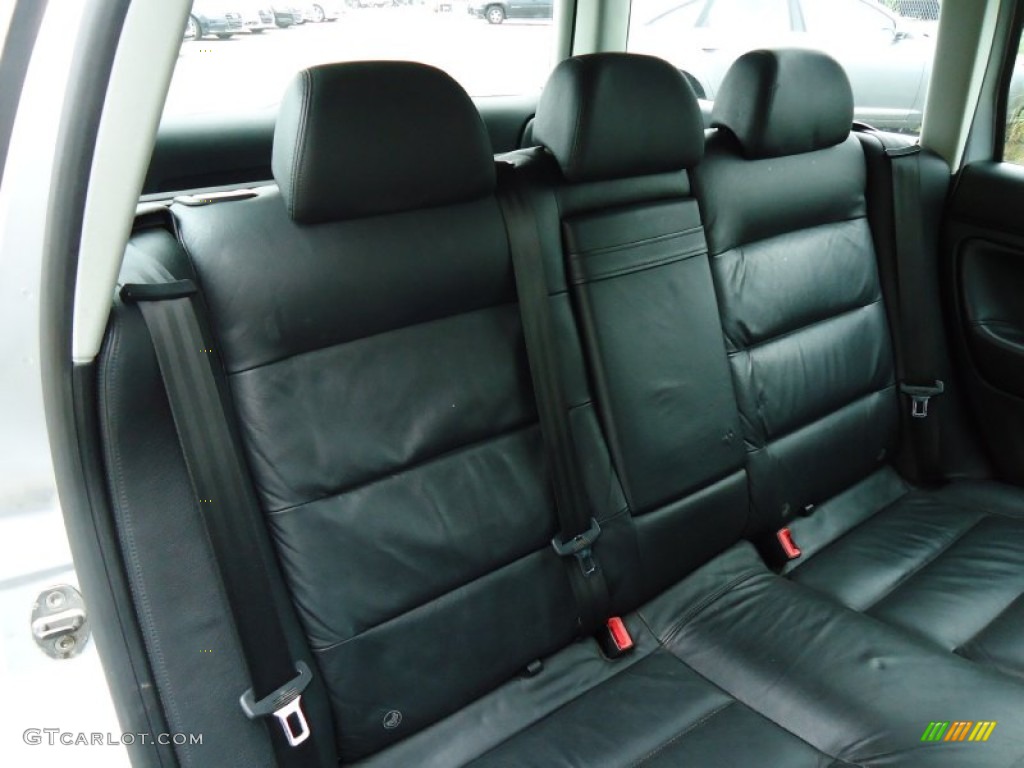 Black Interior 2003 Volkswagen Passat GLX 4Motion Wagon Photo #68047660