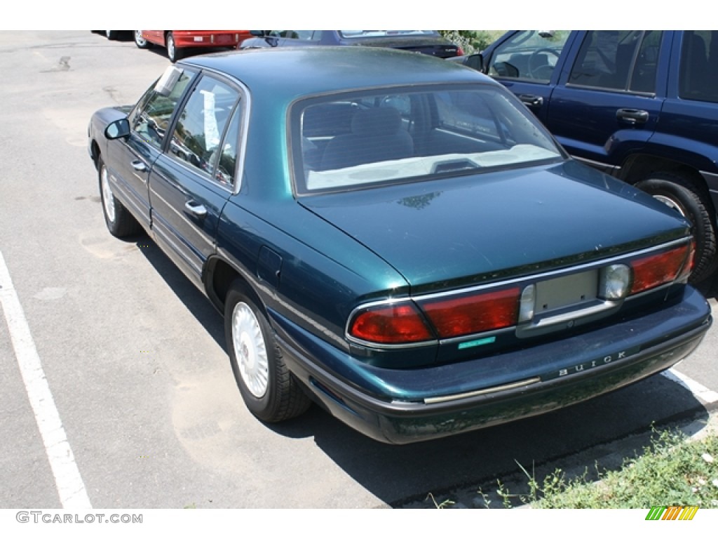 1999 LeSabre Custom Sedan - Emerald Green Pearl / Medium Gray photo #3