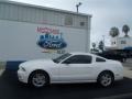 2013 Performance White Ford Mustang V6 Coupe  photo #2