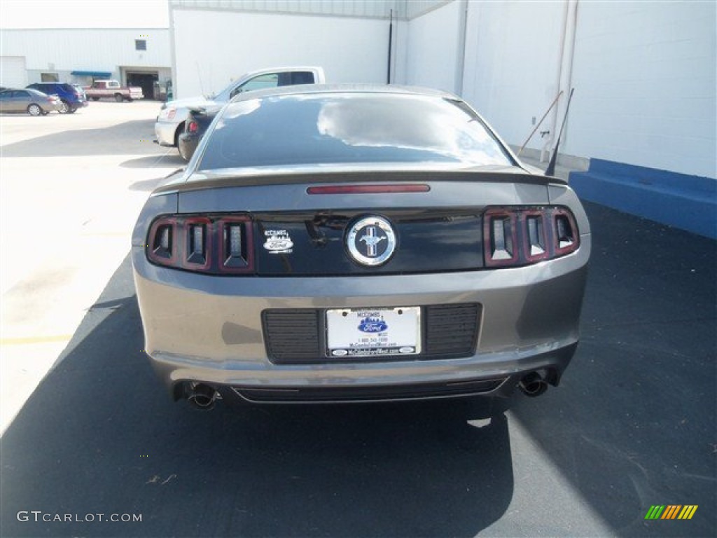 2013 Mustang V6 Coupe - Sterling Gray Metallic / Charcoal Black photo #4