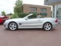 Brilliant Silver Metallic 2004 Mercedes-Benz SL 500 Roadster Exterior
